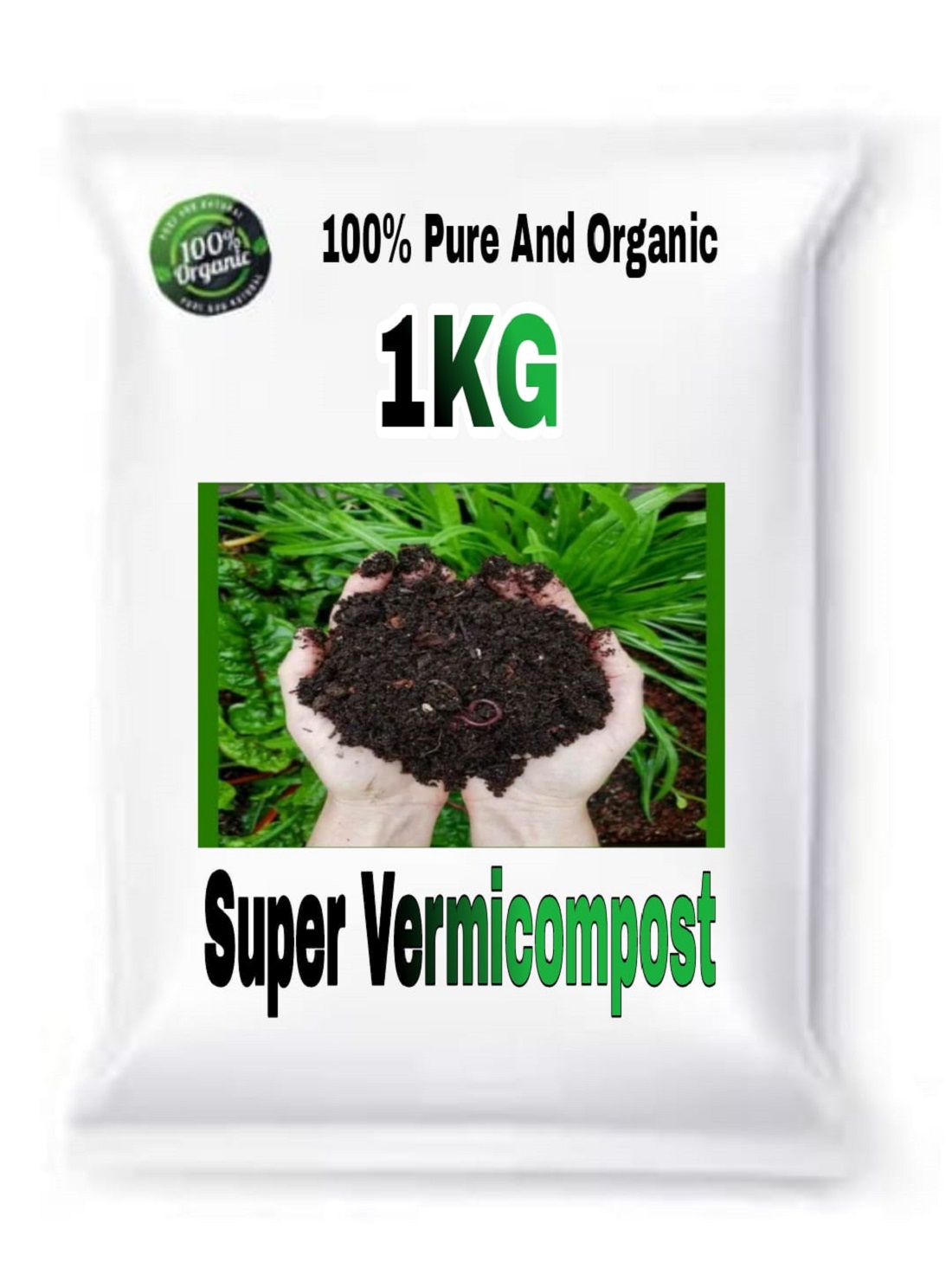 1KG  Super Vermicompost for your garden plants 