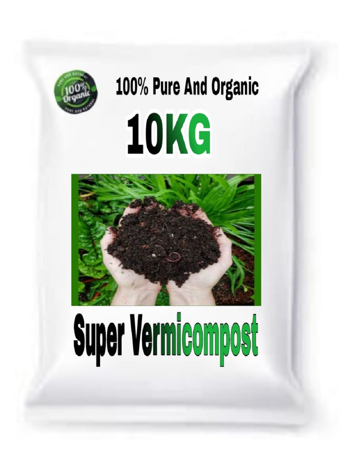 10KG  Super Vermicompost  for your garden plants 