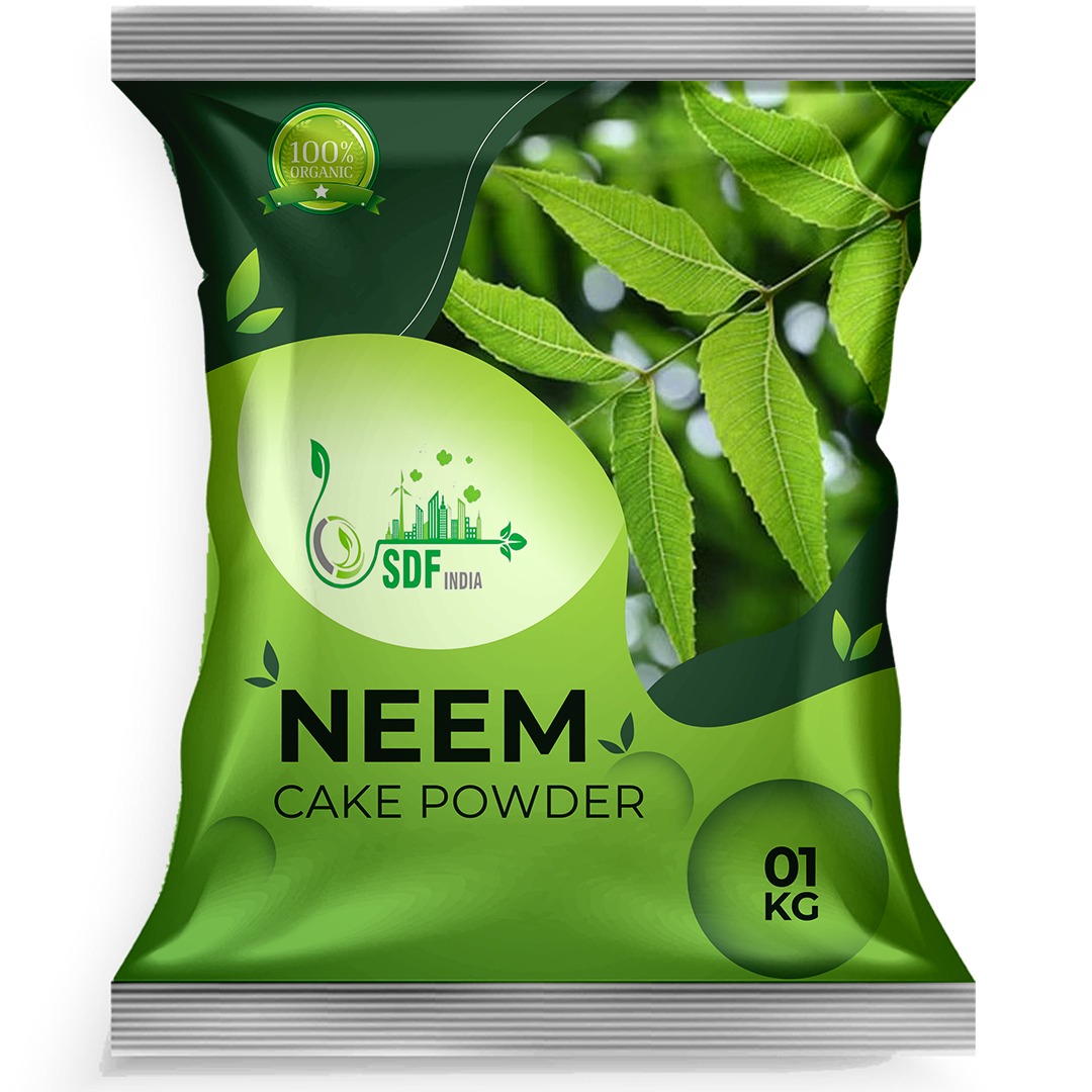 6077 SDFindia pure & Organic Neem Cake Powder  (1kg )(SDF1NCP)(6077_Neem cake_1kg)