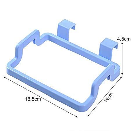 6097 Plastic Garbage Bag Rack Holder (Multi Color) (Pack of 2Pc)