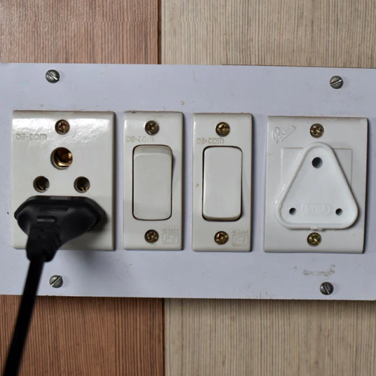 6135 Baby Safety Big Electrical Socket Cover, Outlet Plug Protector (Pack of 100Pc)