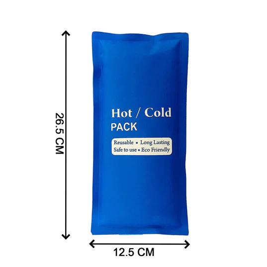 6291 Hot & Cold Reusable Gel Pack - Great for Knee, Shoulder, Back, Migraine Relief, Sprains, Muscle Pain, Bruises, Injuries, Legs - Microwave Heating Pad.