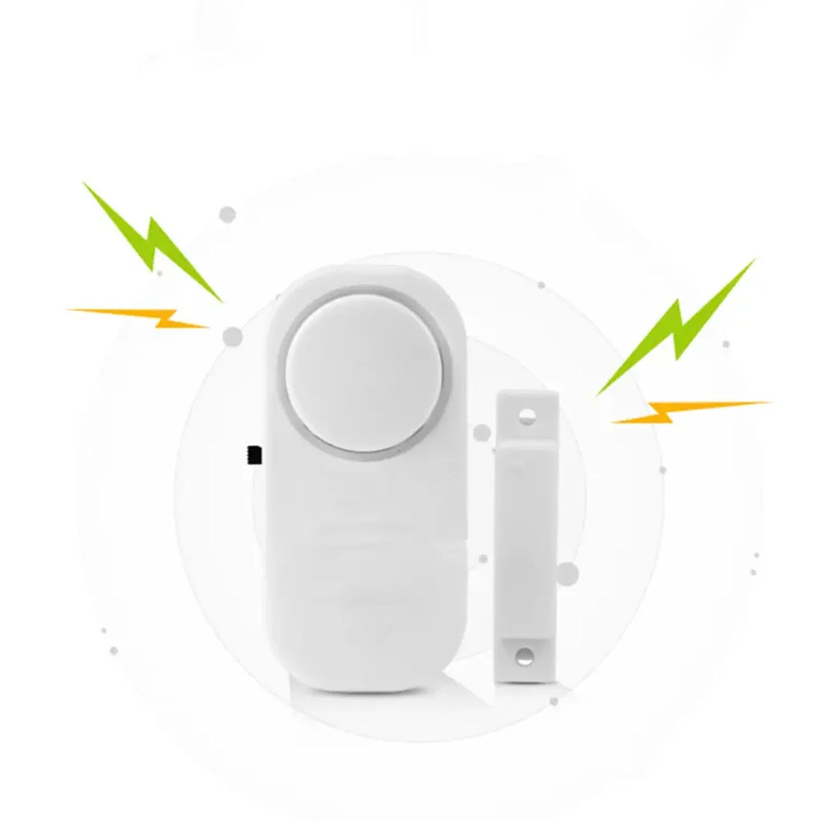 9326 WIRELESS WINDOW DOOR ALARM, SENSOR DOOR ALARM FOR KIDS SAFETY, ALARM SYSTEM FOR HOME SECURITY FOR POOL, GARAGE, APARTMENT, DORM, RV AND OFFICE