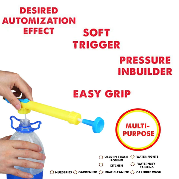 SDF Bottle Sprayer for Plants Garden Pesticide Car Wash with Adjustable Brass Nozzle Sprayer (Handheld Pump) 
