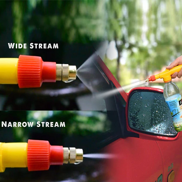 SDF Bottle Sprayer for Plants Garden Pesticide Car Wash with Adjustable Brass Nozzle Sprayer (Handheld Pump) 