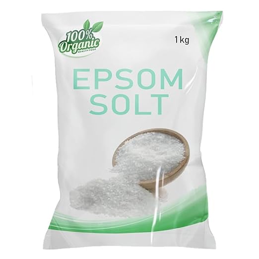 Epsom Salt For Pain Relief Epsom Salt For Foot Epsom Salt For Bath Epsom Salts For Feet Pain For Muscle Relief, Relieves Aches & Pain Epsom Bath Salt Crystal and Bath (1Kg)