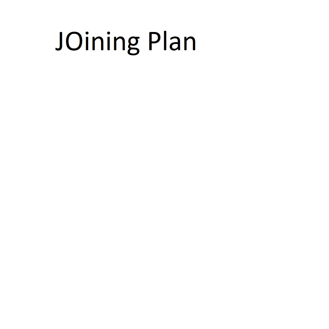 joinning plan 