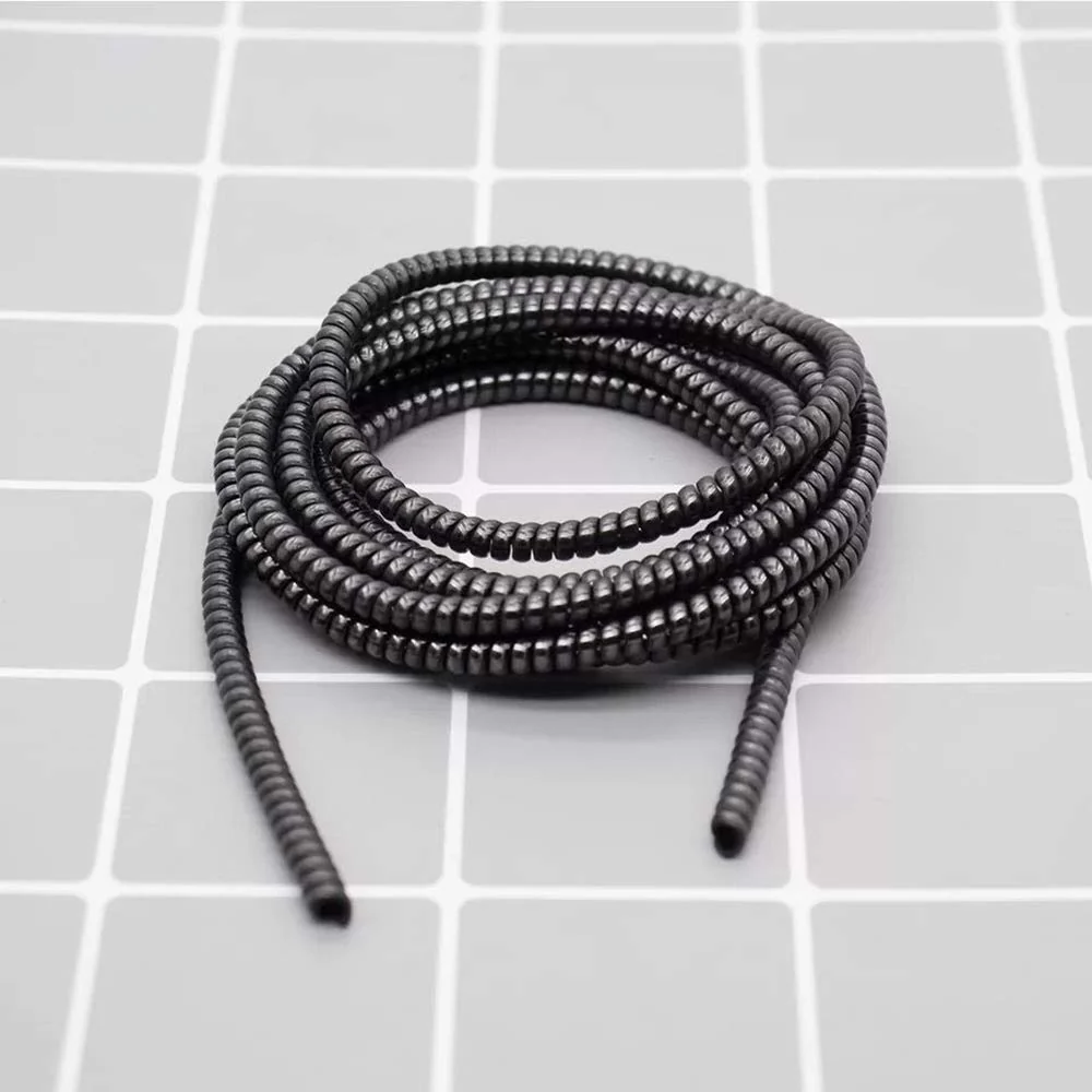 Metallic Cable Protector for Cords & Headphones (Spiral Wrap)