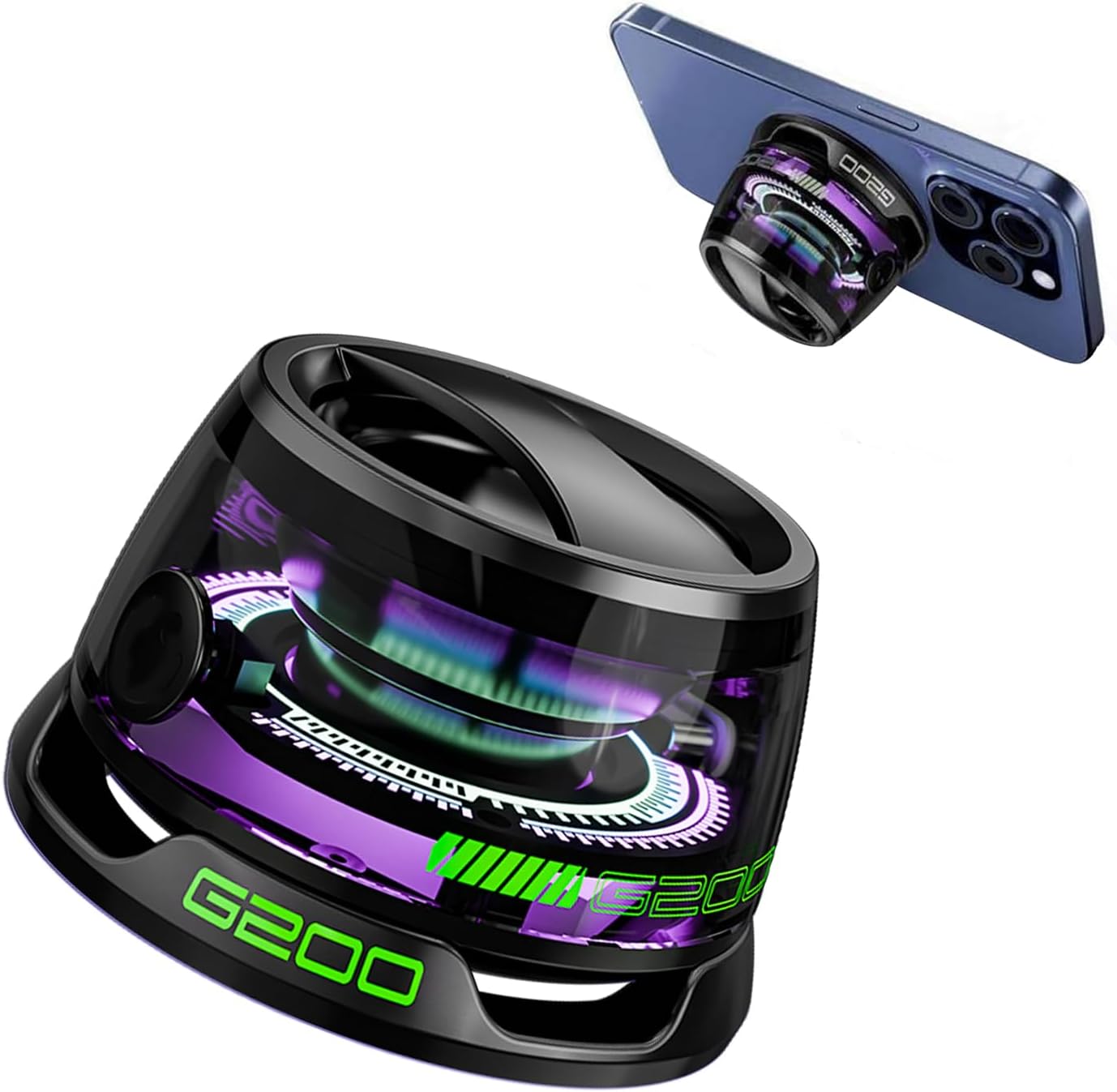 Multifunctional G200 Magnetic Bluetooth Speaker with RGB Light