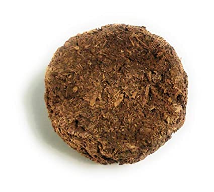 Cow Dung Cake Made of Pure Desi Cow's Dung for Yagnas/Havan/Homa Pooja (pack of 1)