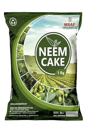 Pure Organic Combo Pack Bone Meal, Neem Cake, Mustard Cake, Horn Meal Fertilizer, Potting Mixture (1 kg, Powder)