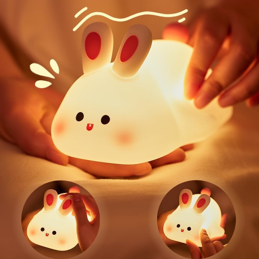 Rechargeable LED Bedside Lamp for Children's Bedroom