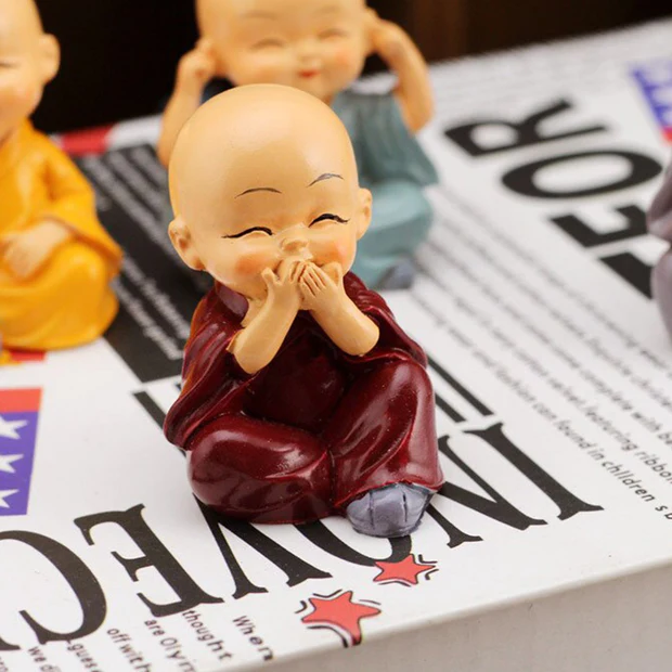 SDF baby buddha 4Pc and show piece used for house, office and official decorations etc. 