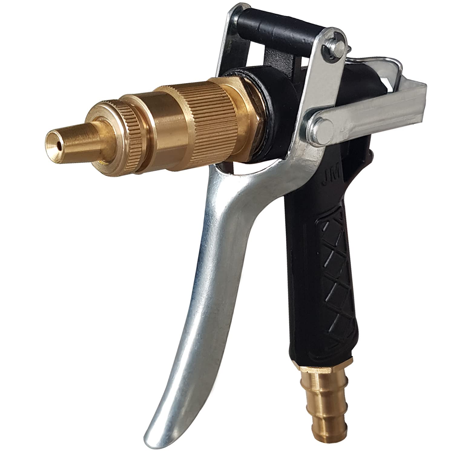 SDF High Pressure Water Spray Gun Car Wash Floor Cleaning,Metal Trigger Brass Nozzle Water Spray Gun for home 