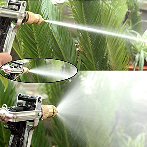 SDF High Pressure Water Spray Gun Car Wash Floor Cleaning,Metal Trigger Brass Nozzle Water Spray Gun for home 