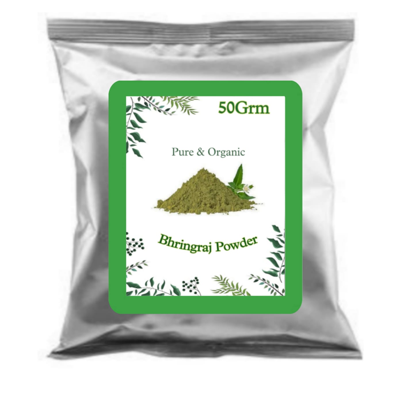 SDF INDIA 100% Natural Bhringraj Powder For Nourishment Of Skin And Hair (50Gm)