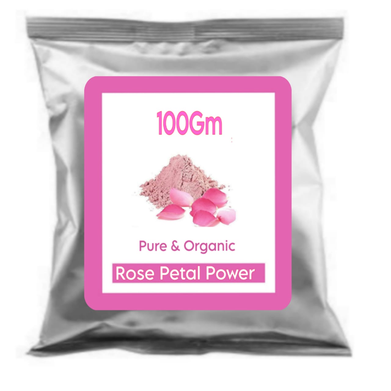 SDF INDIA 100% Pure Rose Petals Powder | Rose Petals Powder for Face | Rose Petals Powder Organic | Rose Petals Powder for Skin (100Gm)