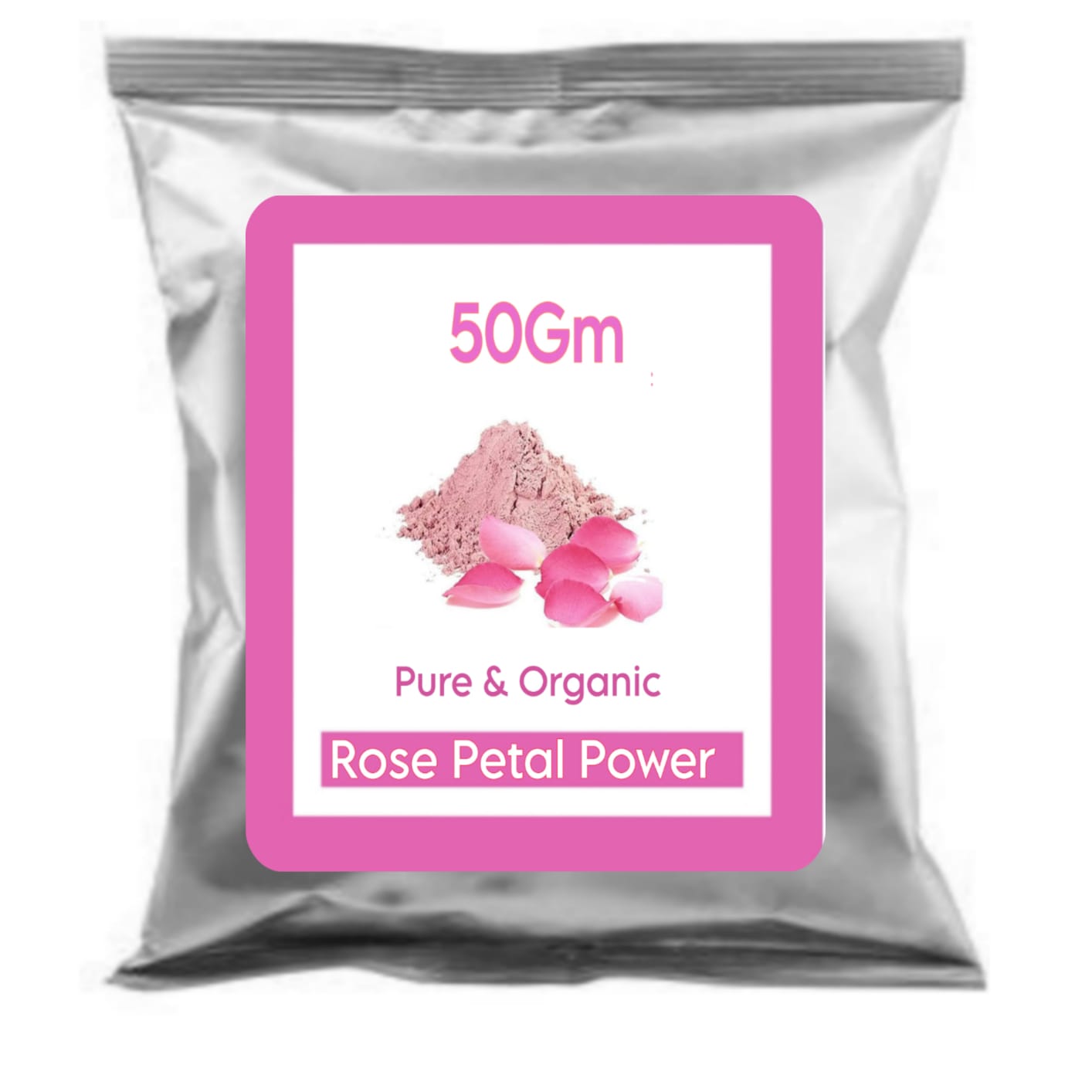 SDF INDIA 100% Pure Rose Petals Powder | Rose Petals Powder for Face | Rose Petals Powder Organic | Rose Petals Powder for Skin (50Gm)