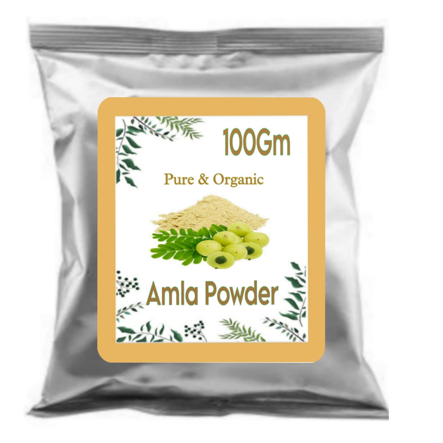 SDF INDIA Amla Organic Gooseberry Powder for Hair Growth, Drinking and Eating (100Gm)