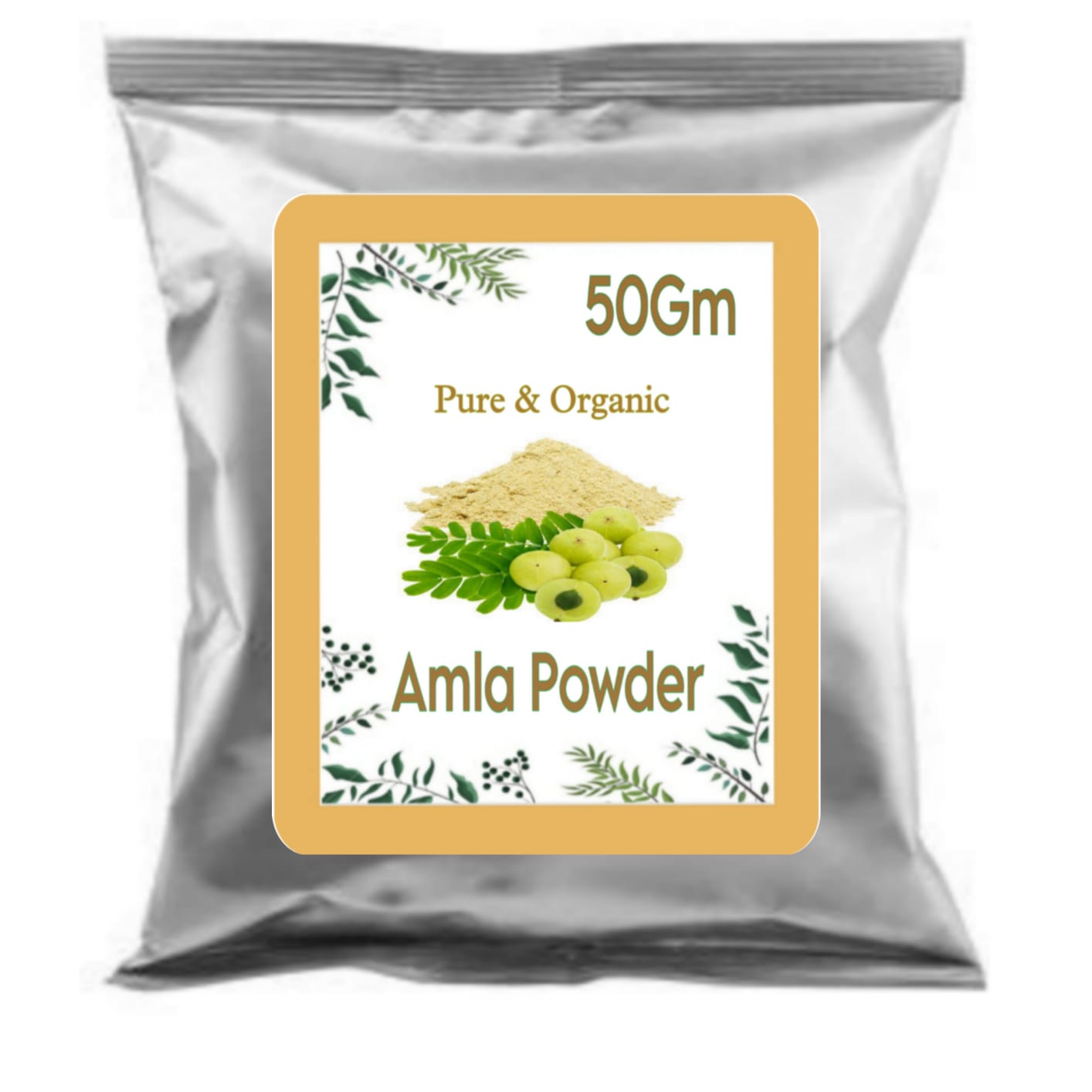 SDF INDIA Amla Organic Gooseberry Powder for Hair Growth, Drinking and Eating (50Gm)