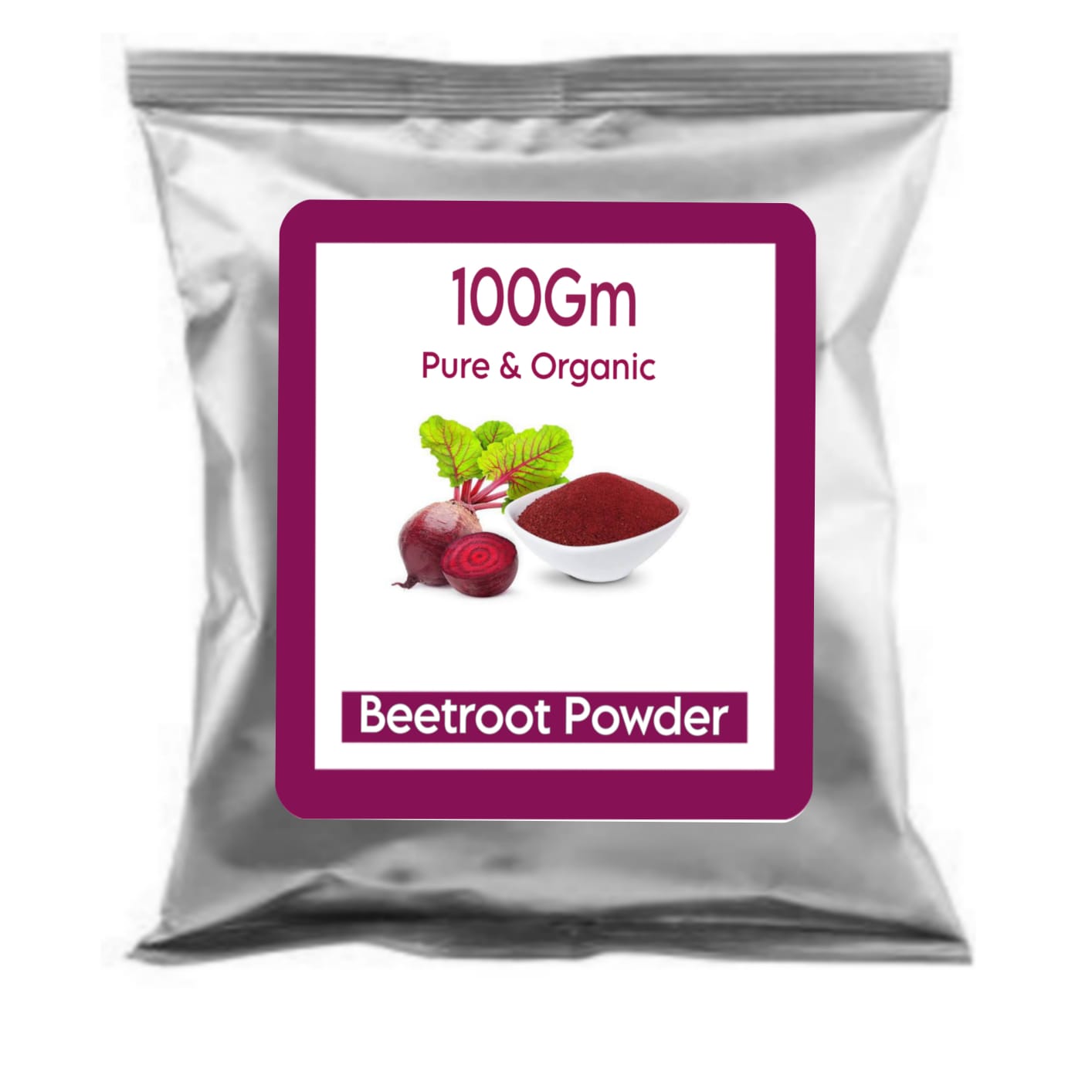 SDF INDIA Beetroot Powder- Best For Skin, Hair & Health | Superfood | 100% Natural| Free From Preservaties & Artificial Color | Rich in antioxidants, dietary fiber, calcium, iron (100Grm)