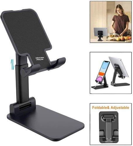 SDF INDIA FOLDABLE MOBILE STAND WITH ANGLE ADJUSTABLE DESKTOP TABLE MOBILE HOLDER