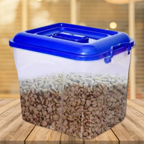 SDF INDIA PLASTIC STORAGE CONTAINER WITH LID - 5.5KG