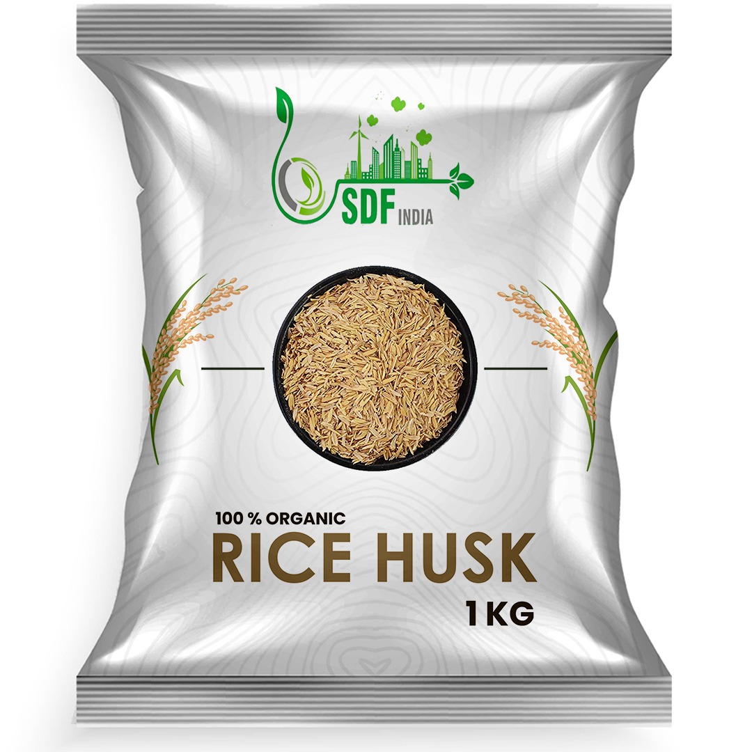 SDF INDIA Rice Husk for Gardening (10KG)