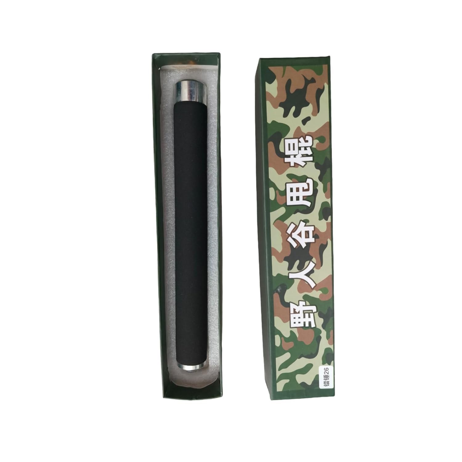 SDF INDIA Stainless Steel self Defence Stick Foldable Pointer Compact Magical Extendable Wand with Comfortable Grip & Hiking Extendable Wand with Non-Slip Grip (Pack of 1)