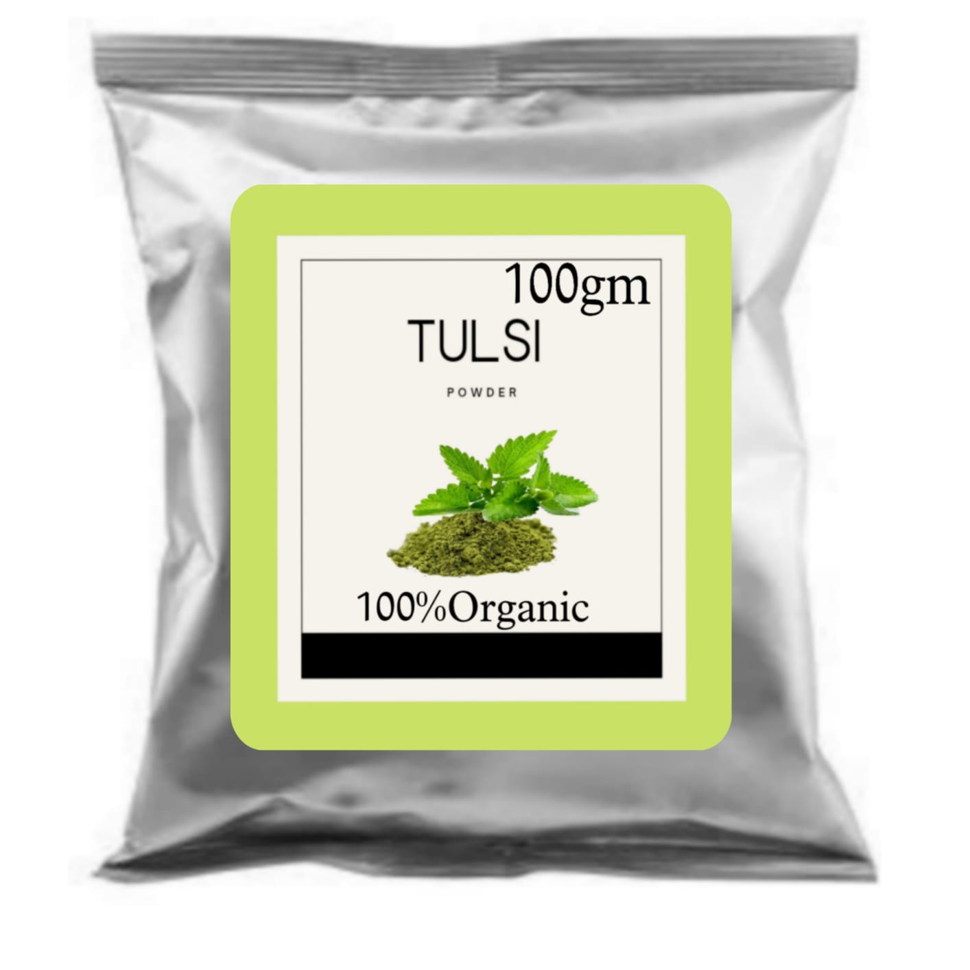 SDF INDIA Tulsi Powder | Tulsi Powder Organic | Tulsi Powder for Face | Tulsi Powder for Hair | Tulsi Powder for Skin (100Gm)