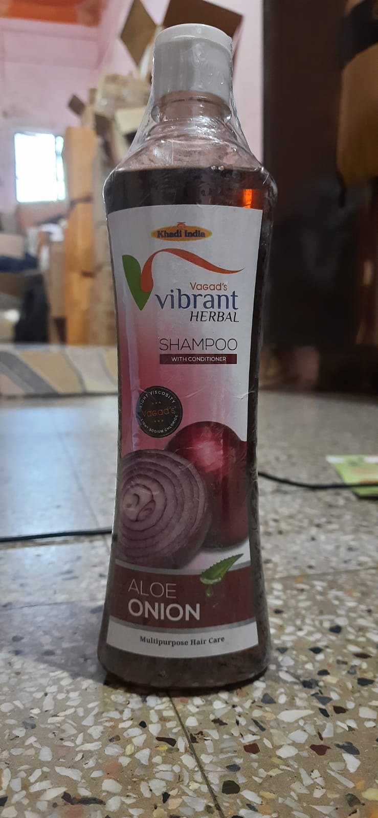 SDF Onion Hair Shampoo with conditioner  Khadi india
