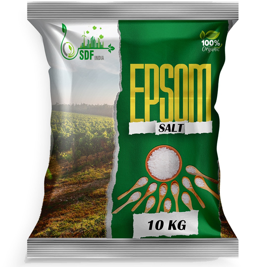 SDFINDIA 100% Natural & Organic Epsom Salt 10 kg 