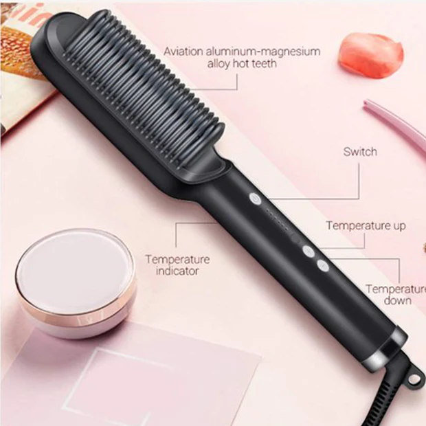 SDFINDIA Hair Straightener Used While Massaging Hair Scalps And Head. 