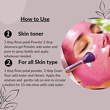 SDF INDIA Skin Care Combo - Rose Petal Powder 50gm, Orange Peel Powder 50gm, Aloe Vera Powder 50gm, And Multani Mitti Powder 50gm For Skin