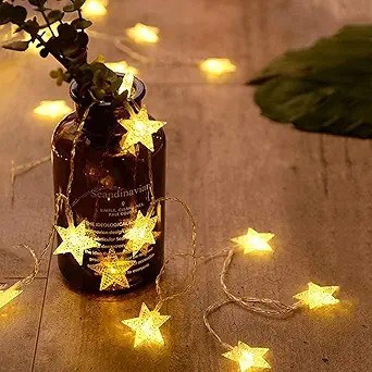Star String Lights 10 FT Fairy Christmas Lights