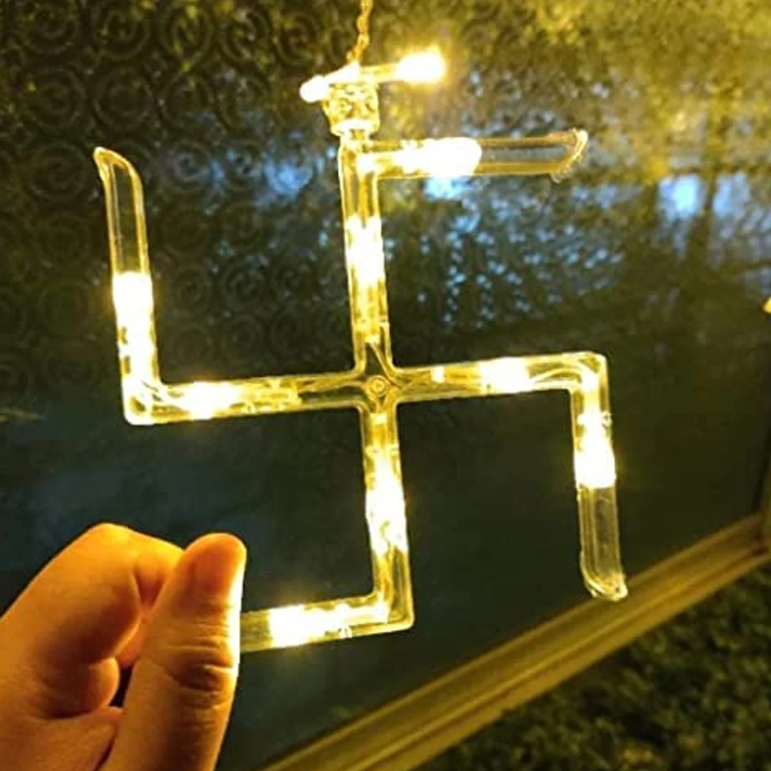 Swastik Decorative LED String Lights 