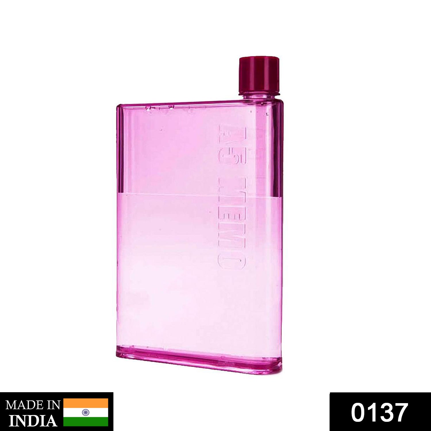 0137_notebuk_bottle_any A5 Size Notebook Plastic Bottle (Any Color)