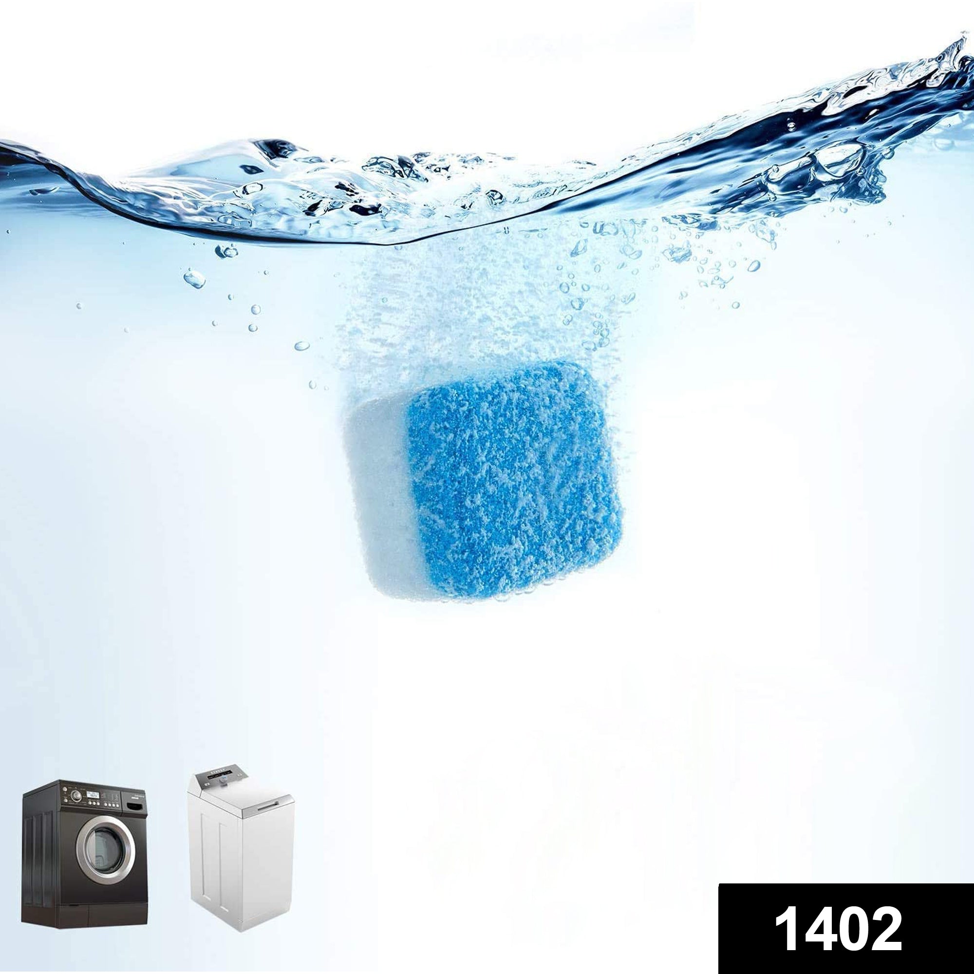 1402 Washing Machine Stain Tank Cleaner Deep Cleaning Detergent Tablet ( 10pc )