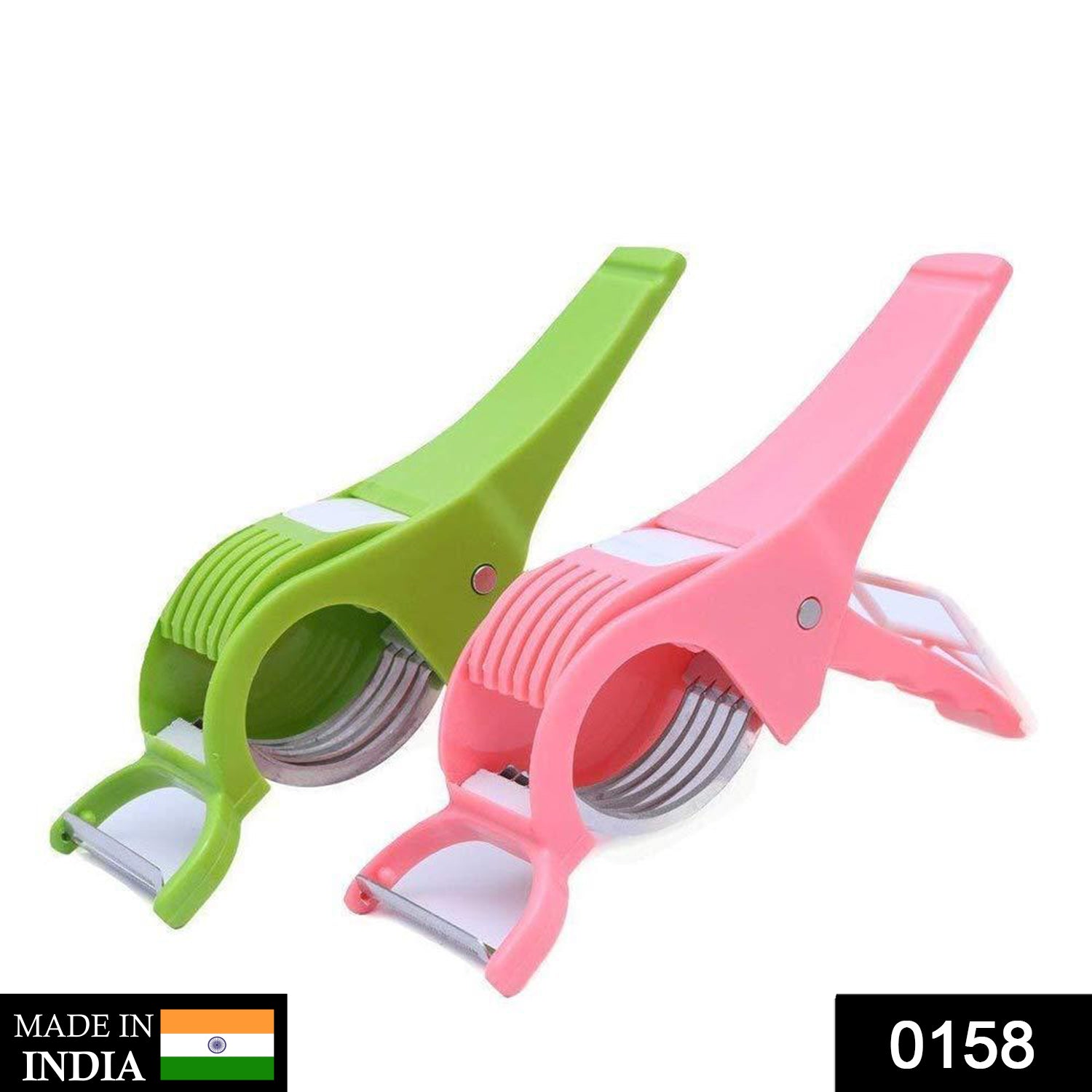 0158_veg_cut  Vegetable Cutter with Peeler