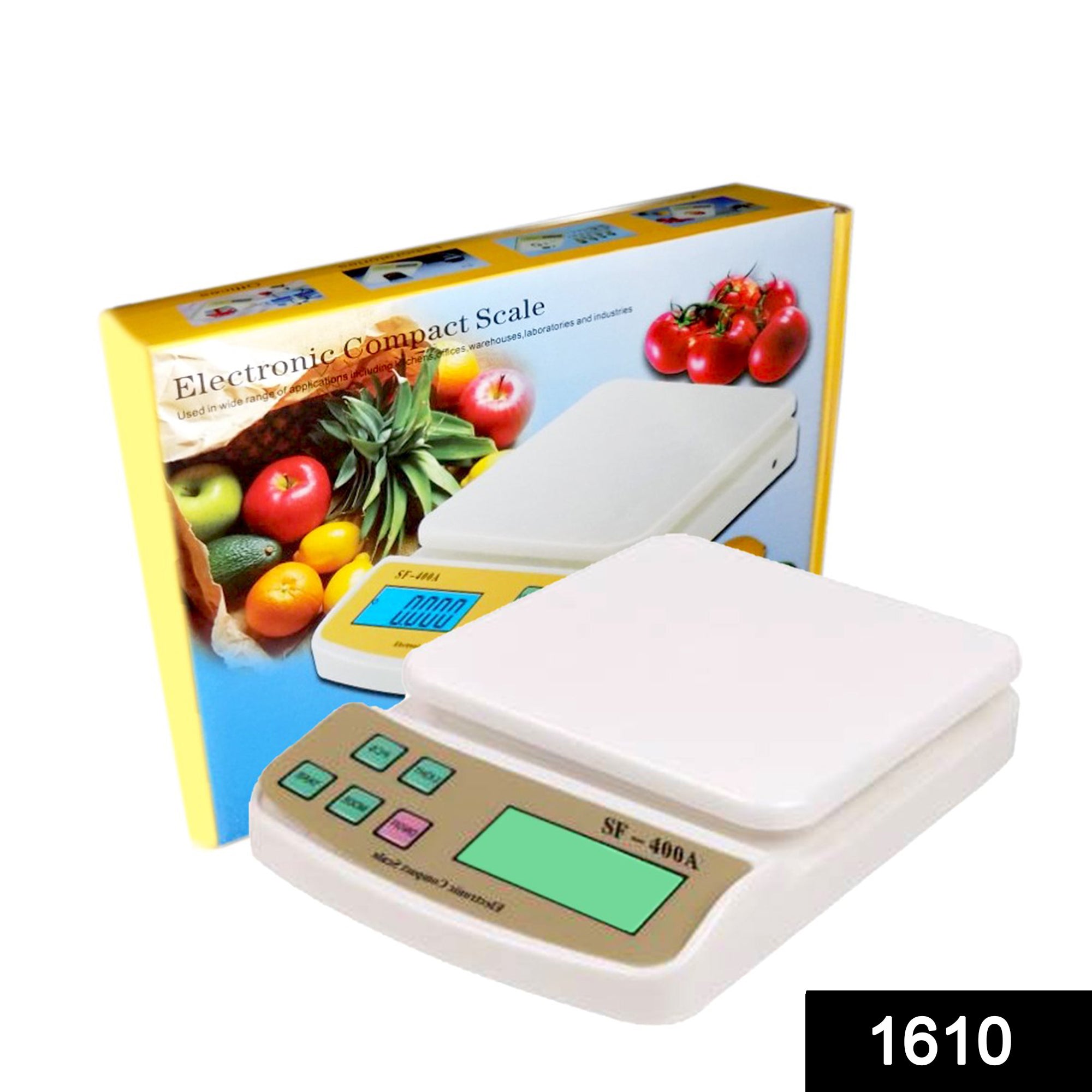 1610 DIGITAL MULTI-PURPOSE KITCHEN WEIGHING SCALE (SF400A)