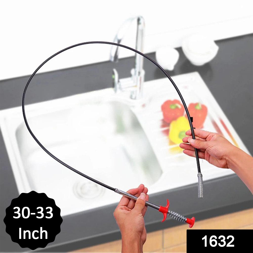 1632 METAL WIRE BRUSH HAND KITCHEN SINK CLEANING HOOK SEWER DREDGING DEVICE