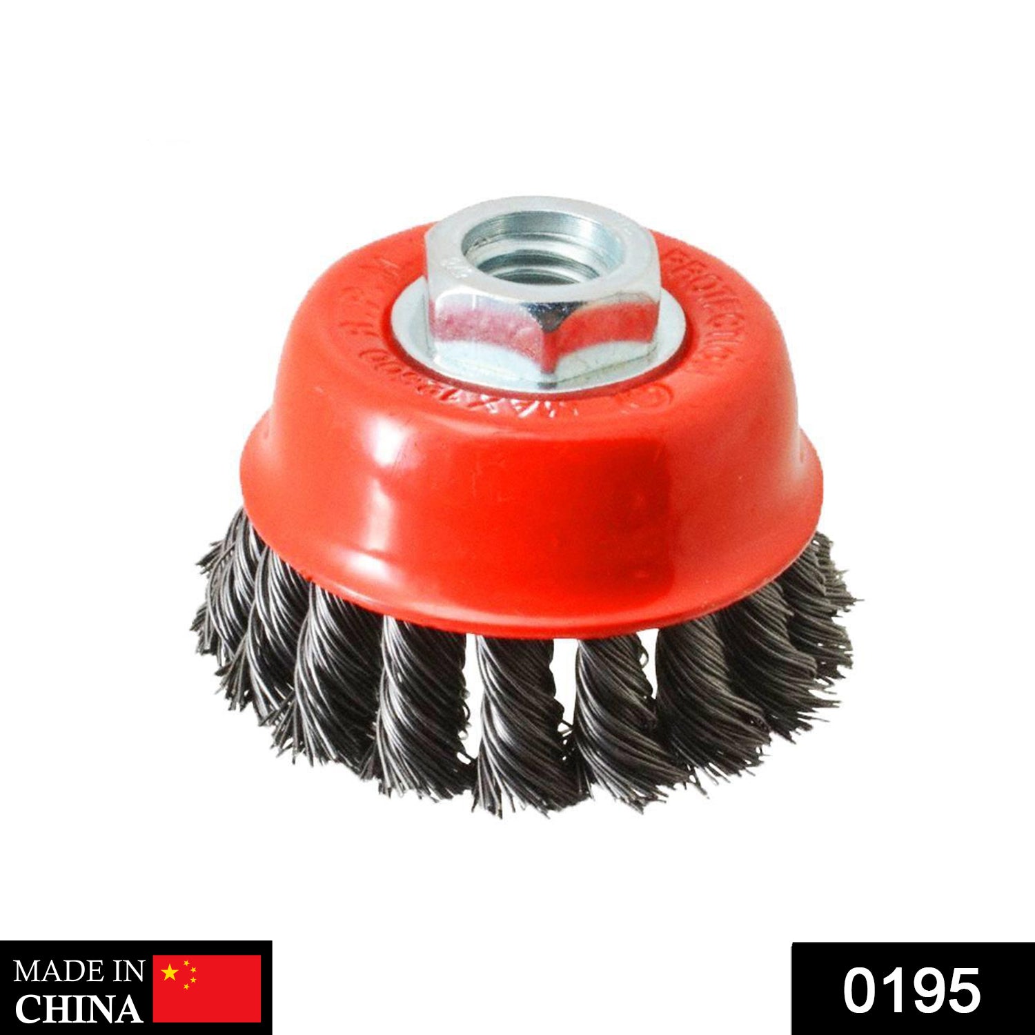 0195_black_brush Wire Wheel Cup Brush (Black)