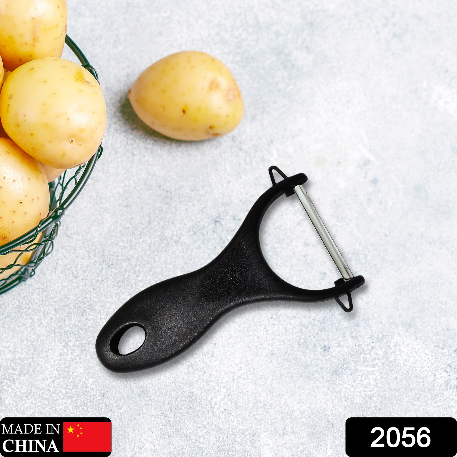 2056 Peeler Vegetable/Slicer Cutter Premium Razor Sharp Dual Stainless Steel Blades