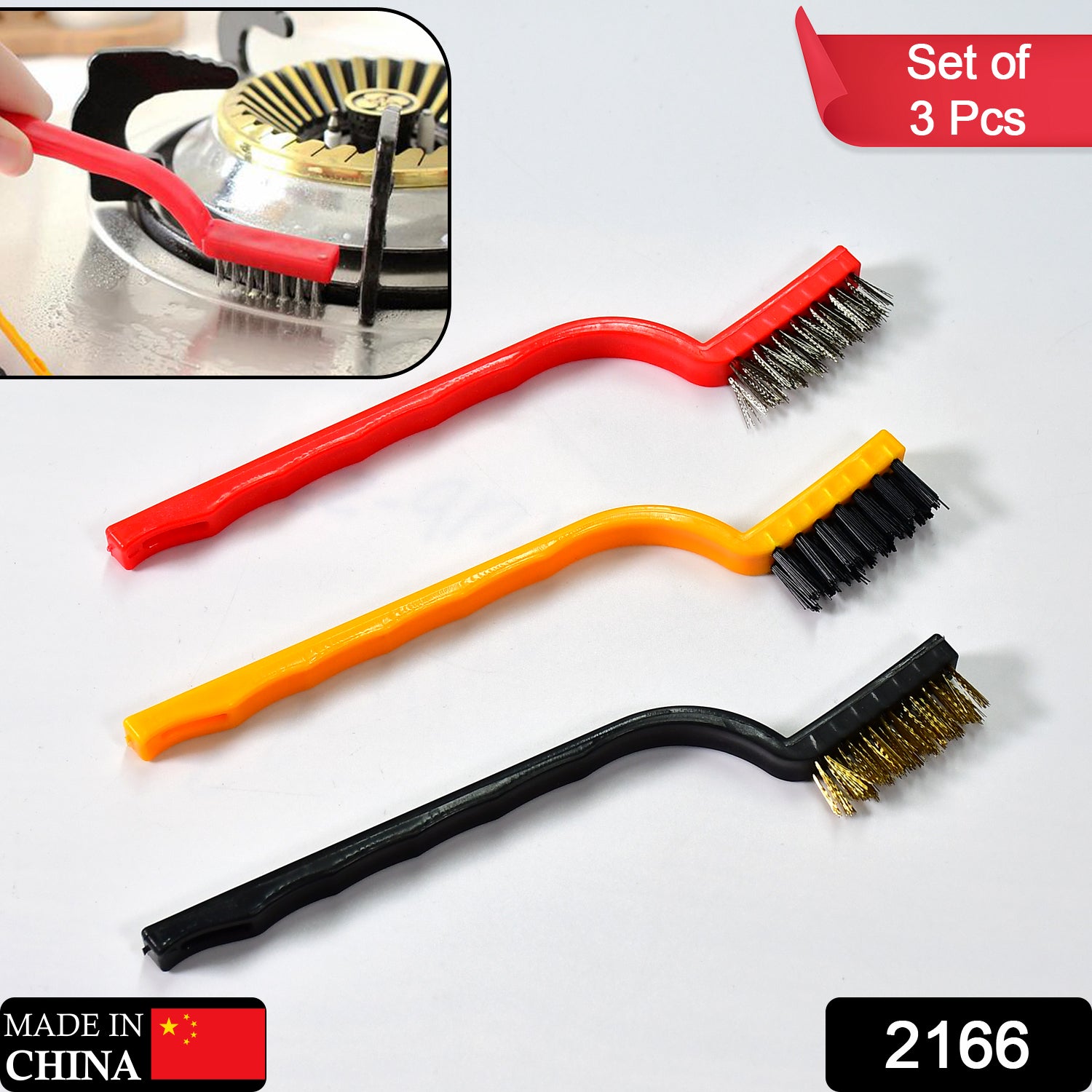 2166-3pc-mini-wire-brush-set-brass-nylon-stainless-steel-bristles-household-cleaning-brush-for-gas-stove-smoke-machine-tool-burner-tiles-tap-rust-removal-welding-slag-dirt-paint-scrubbing