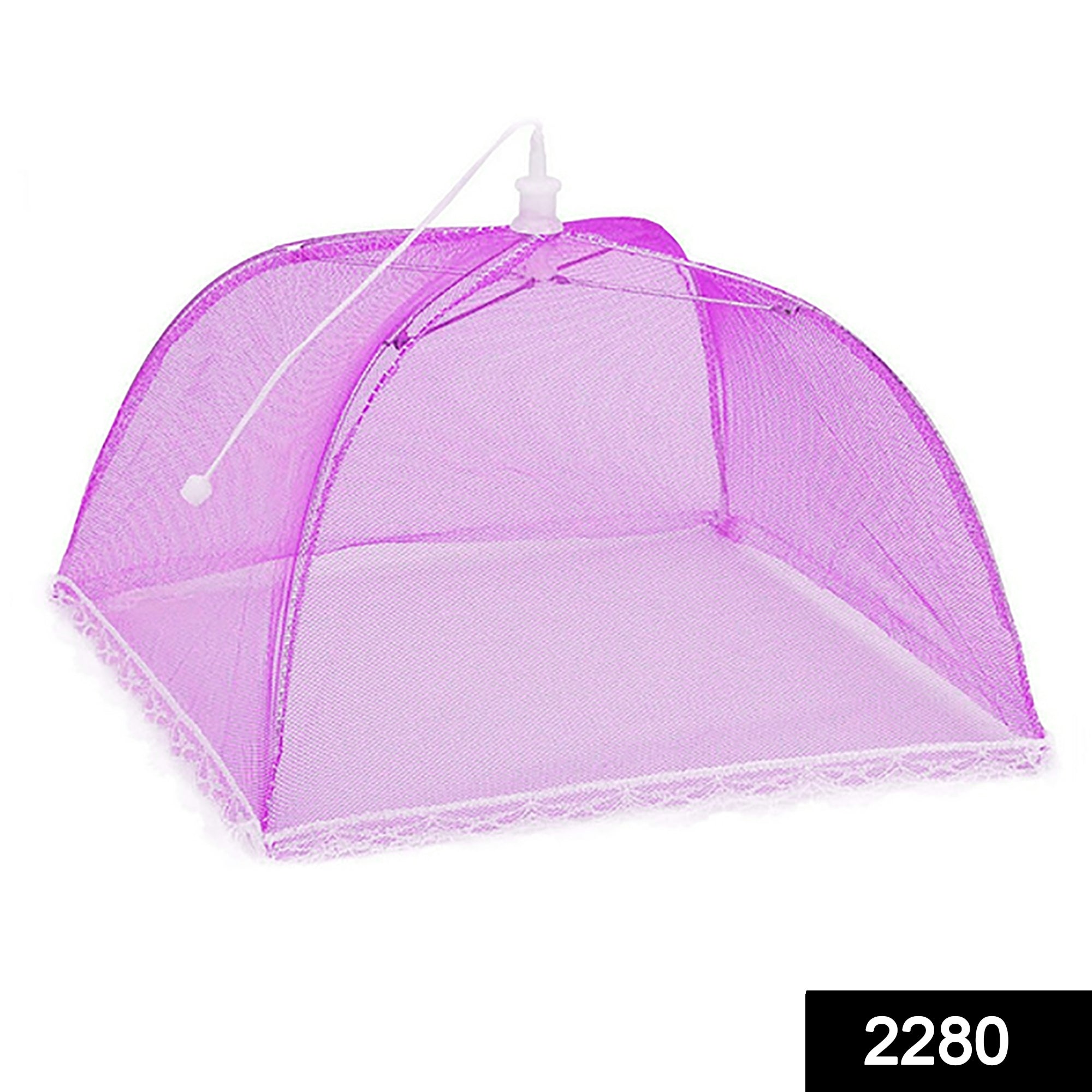 2280_umbrella_food_cover Food Covers Mesh Net Kitchen Umbrella Practical Home Using Food Cover (Multicolour)
