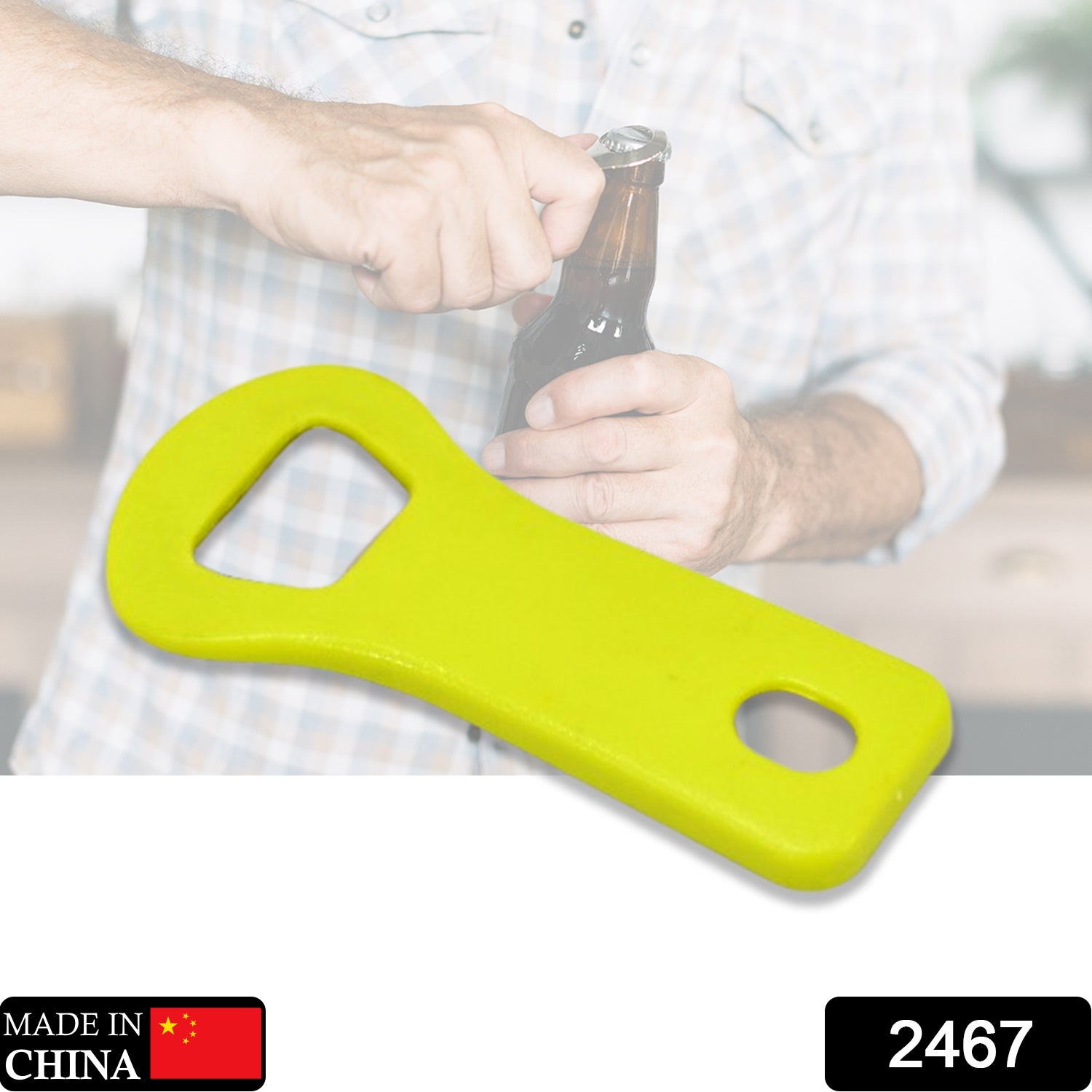 2467 Stainless Steel Bottle Opener