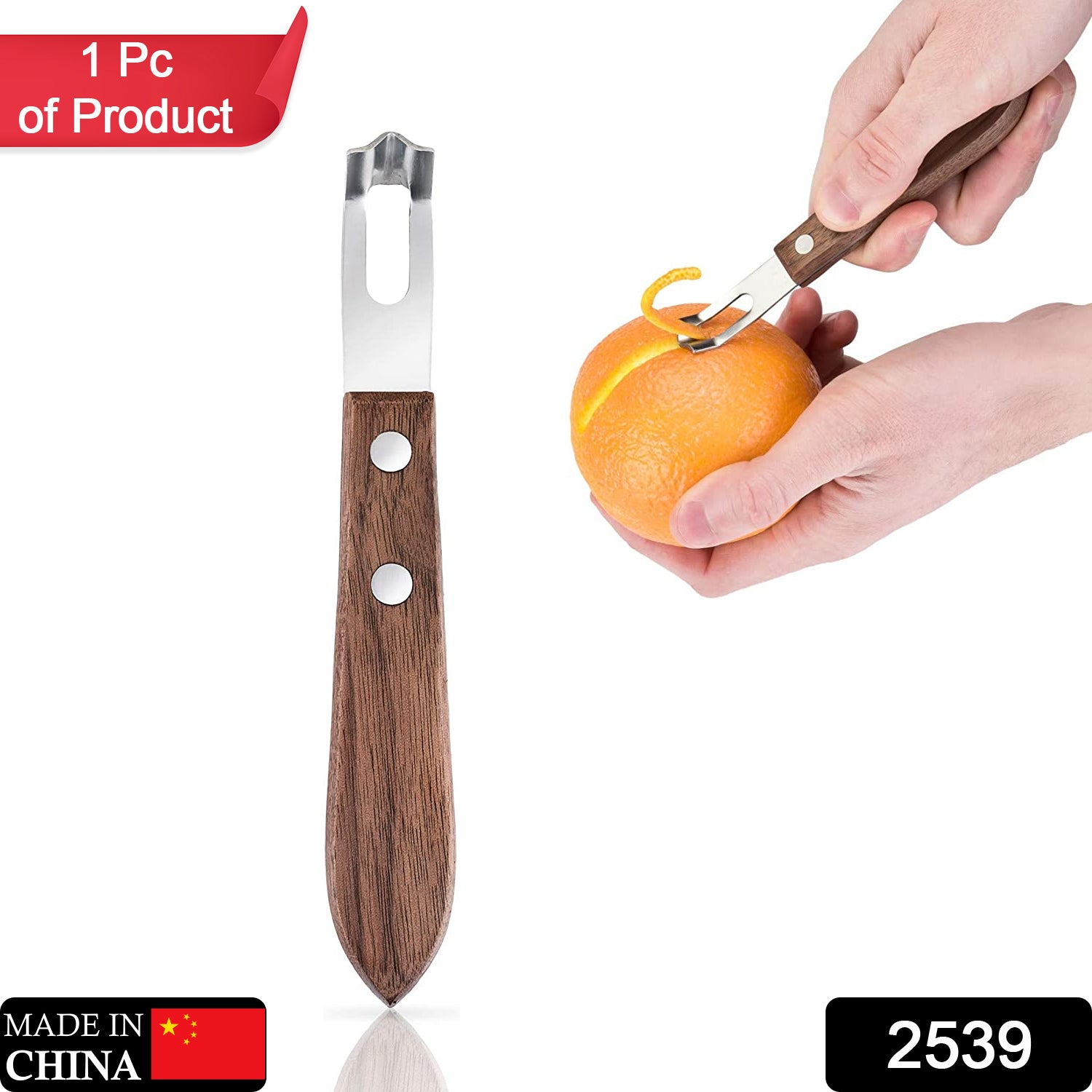 2539 Stainless Steel Lemon Zester