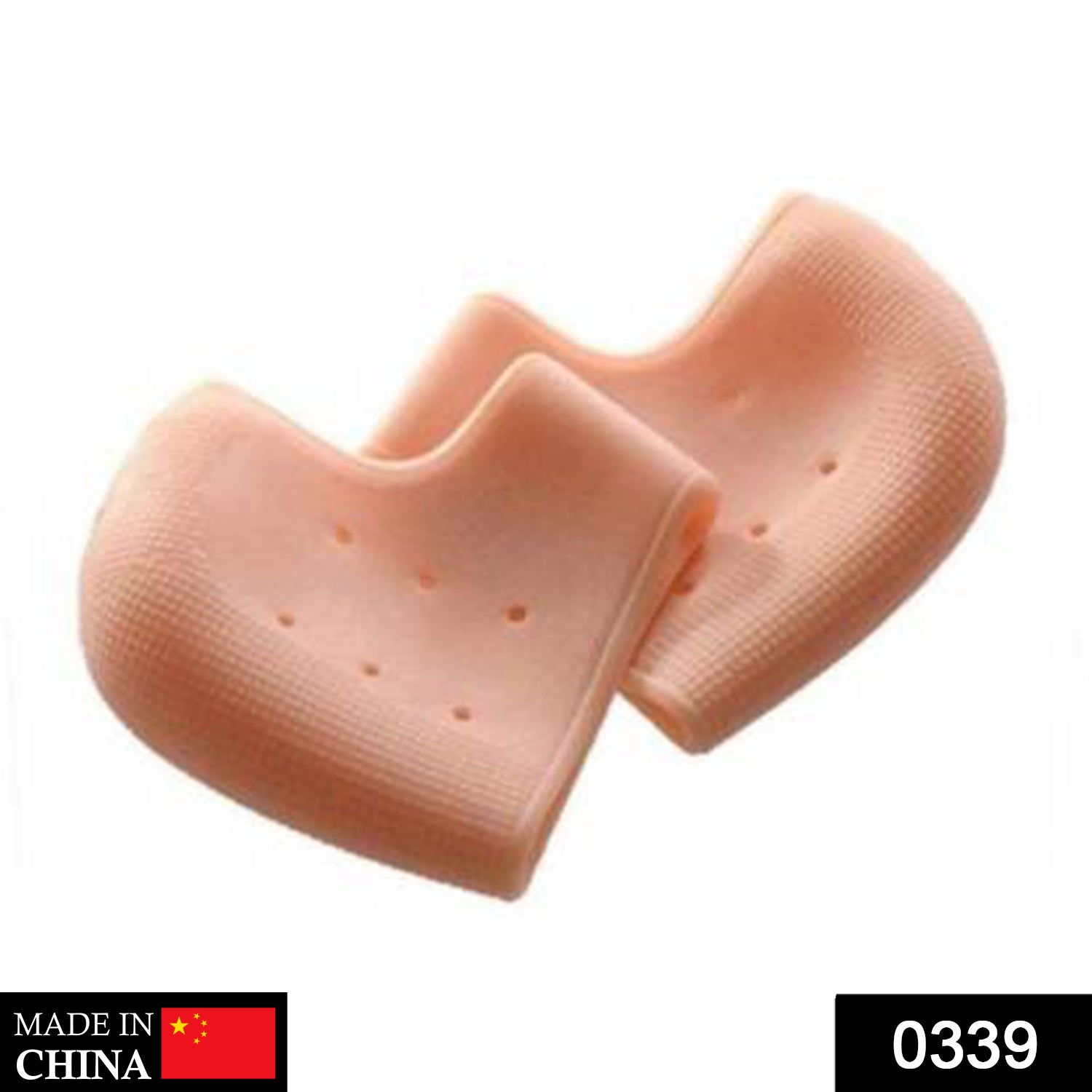 0339_anti_heel_crack Moisturizing Skin Softening Silicone Gel for Dry Cracked Heel Repair (Multicolour)