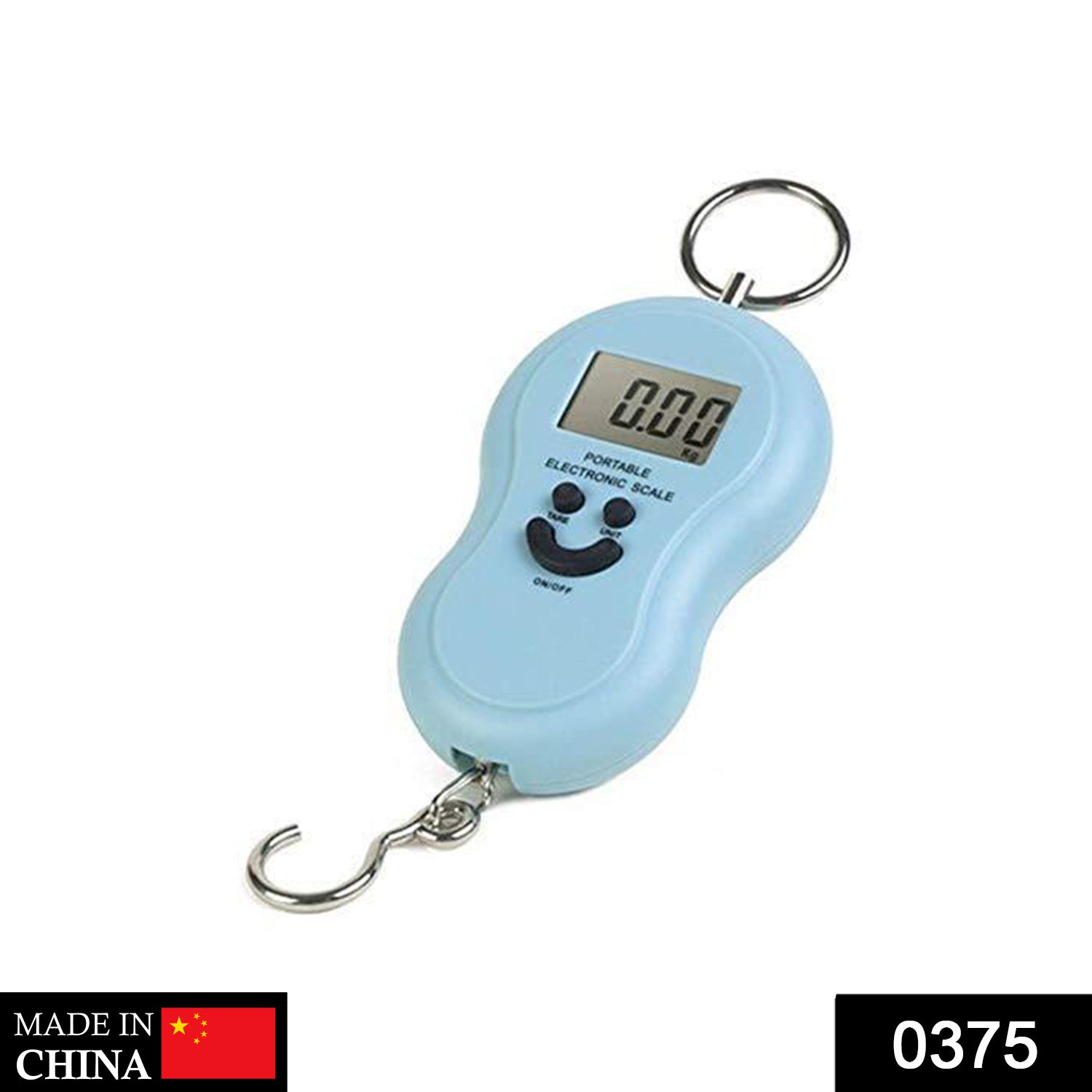 375 -40Kg 10g Portable Handy Pocket Smile Mini Electronic Digital LCD Weighing Scale