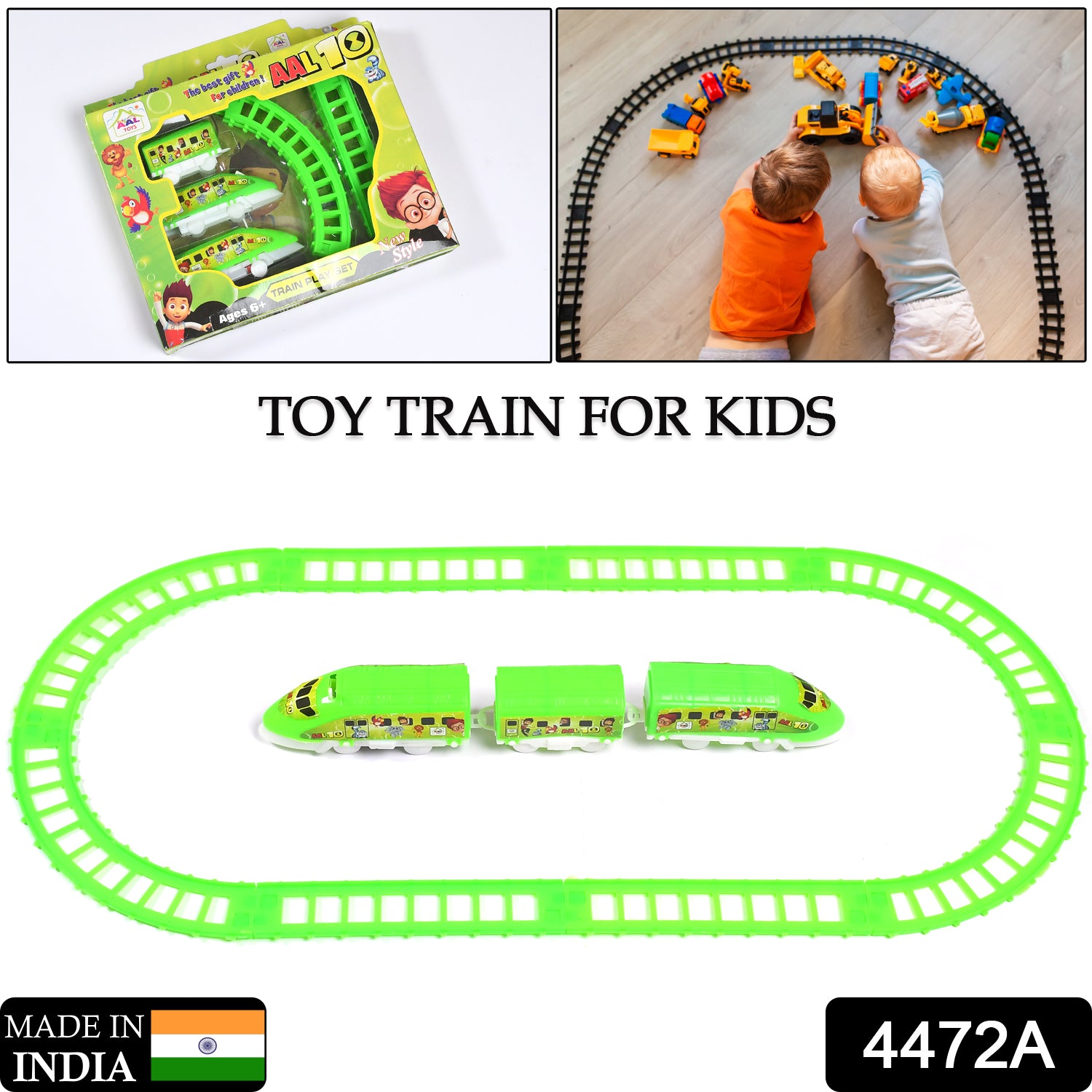 4472A BULLET TRAIN PLAY SET HIGH SPEED TRAIN PLAY SET FOR KIDS & CHILDREN